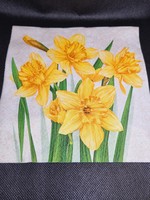 Floral special paper napkin
