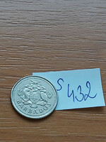 Barbados 10 cents 1996 bonaparte seagull, copper-nickel s432