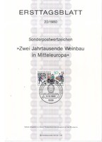 ETB 0014 (Bundes) Mi ETB 22-1980        0,40 Euró