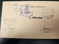 1917-es Tábori levelezőlap