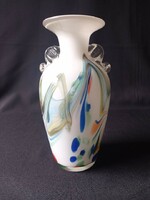 Murano artist glass vase 20.5 cm