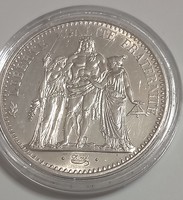 Franciaország ezüst 10 frank 1965