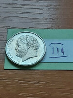 Greece 10 drachma 1992 copper-nickel, Democritus iii