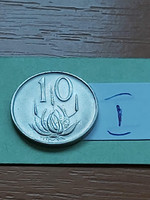 South Africa 10 cents 1972 aloe, nickel i