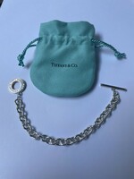 Brand new tiffany & co sterling silver bracelet - new york flip