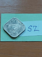 Netherlands Antilles 5 cents 1985 copper-nickel, square, no