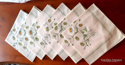 6 Pcs. New textile napkin. 37X37 cm