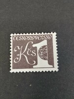 Czechoslovakia 1979, tax stamp, 1 crown