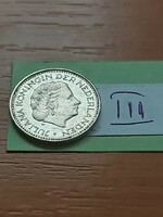 Netherlands 1 gulden 1972 nickel, Queen Juliana iii