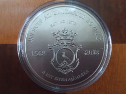 450 Years of the Unitarian Church HUF 2000 non-ferrous metal coin 2018