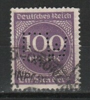 Céglyukasztásos 0670 Deutsches Reich Mi. 268 a      2,00 Euró