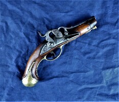 Extremely rare front-loading pistol, approx. 1820!!!
