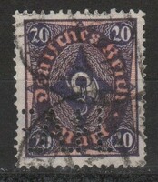 Céglyukasztásos 0649 Deutsches Reich Mi. 207 P     2,00 Euró