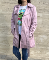 Orsay orgona lila színű szép bélelt átmeneti kabát 42