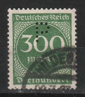 Céglyukasztásos 0673 Deutsches Reich Mi. 270      2,00 Euró