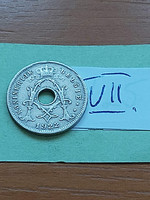 Belgium belgie 5 cemtimes 1922 copper-nickel, i. King Albert vii
