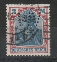 Céglyukasztásos 0630 Deutsches Reich Mi. 152      2,00 Euró