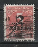 Céglyukasztásos 0676 Deutsches Reich Mi. 311 A      8,00 Euró