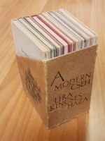 A modern cseh líra kincsesháza - 9 db könyv, dobozban