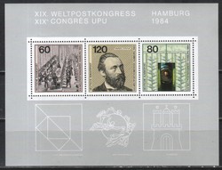 Postatiszta Bundes 0976 Mi Block 19      4,50 Euró