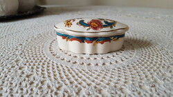 Angol Mason's"Java"kis porcelán szelence,ékszertartó