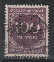 Céglyukasztásos 0668 Deutsches Reich Mi. 268 b      2,00 Euró