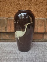 A rare bird vase by Iván sábo