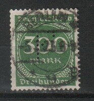 Céglyukasztásos 0672 Deutsches Reich Mi. 270      2,00 Euró