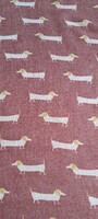Women's dog shawl, dachshund stole (l4578)