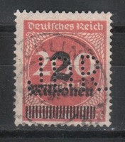 Céglyukasztásos 0675 Deutsches Reich Mi. 309 A P      2,60 Euró