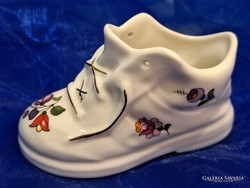 Kalocsa ,kézzel festett porcelán cipő.