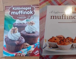 Muffin sütés 2 db szalácskönyv egyben