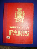 Antik 15db,fotóalbum Párizsról,20x15cm
