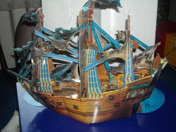 Bookable 3d pirate ship