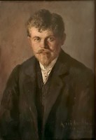 Elemér Halász-hradil (1873 - 1948) self-portrait 1905