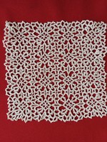 Square crocheted placemat - with a special beauty and detailed workmanship