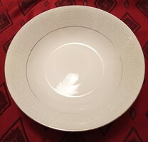 Porcelain side dish, scones and soup bowl