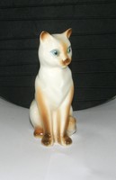 Cat - old Soviet porcelain figure - 15 cm