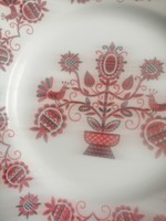 Hollóházi népies fali tányér 24 cm