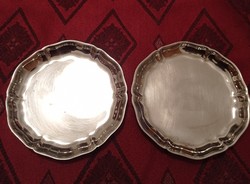 Chromed metal bowl