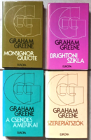 4 graham greene books in one pack - role players, brighton rock; the quiet american...