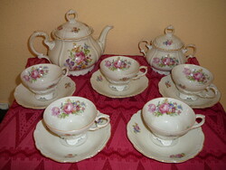 Edelstein bavaria (German), 4+1 person, tea set, from the 30s-40s, porcelain