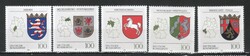 Postatiszta Bundes 1182 Mi  1660-1664     8,00 Euró