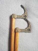Miner's degree couple decoration walking stick