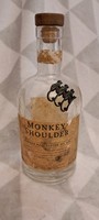 Monkey glass bottle (l4592)