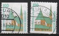 Bundes 1344 Mi 1406 C-D       4,00 Euró
