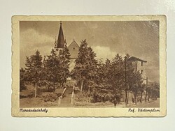Marosvásárhely 1942 református vártemplom templom Erdély képeslap levelezőlap