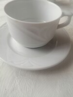 Apolló Hollóházi fehér teás csésze hibátlan