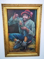 The painting Bohemian Tramp