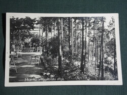 Postcard, Pécs, engineer Zzabokorszky, Pécs Mecsek women's retreat home, garden, 1938